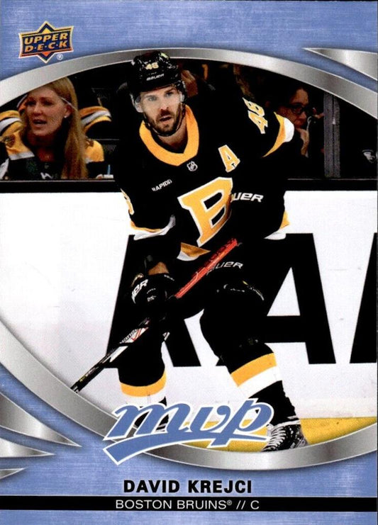 David Krejci #179 Boston Bruins | 2023-24 Upper Deck MVP | NHL Trading Card