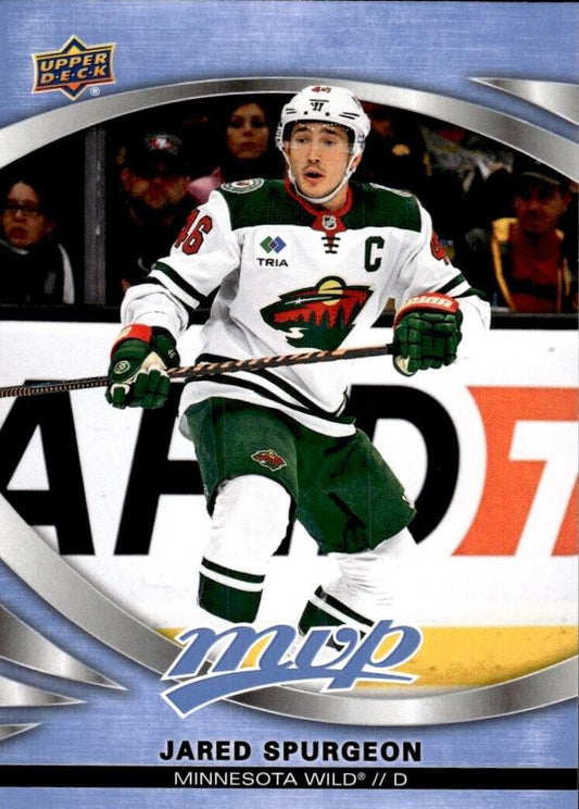 Jared Spurgeon #180 Minnesota Wild | 2023-24 Upper Deck MVP | NHL Trading Card