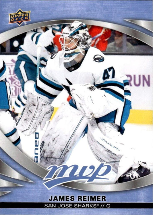 James Reimer #187 San Jose Sharks | 2023-24 Upper Deck MVP | NHL Trading Card