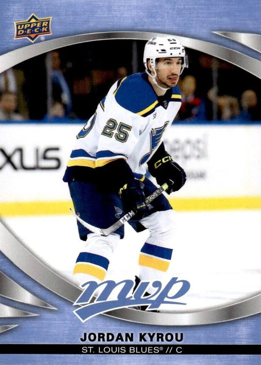 Jordan Kyrou #193 St. Louis Blues | 2023-24 Upper Deck MVP | NHL Trading Card