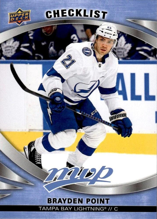 Brayden Point 
CL #200 Tampa Bay Lightning | 2023-24 Upper Deck MVP | NHL Card