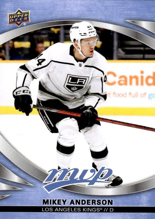 Mikey Anderson 
SP #214 Los Angeles Kings | 2023-24 Upper Deck MVP | NHL Card