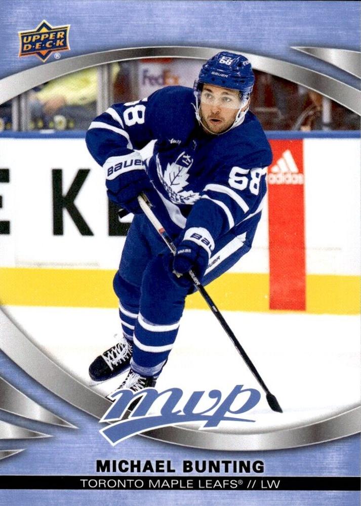 Michael Bunting 
SP #216 Toronto Maple Leafs | 2023-24 Upper Deck MVP | NHL Card