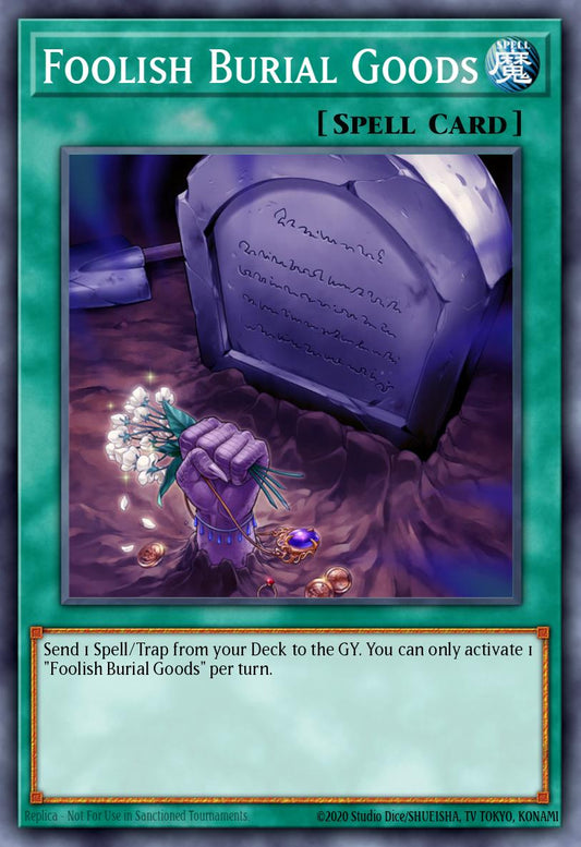 Foolish Burial Goods - MAGO-EN054 Rare | Yu-Gi-Oh! Card