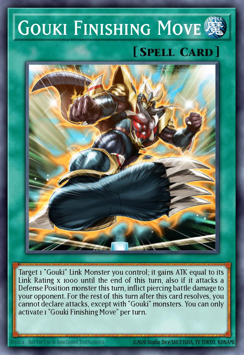 Gouki Finishing Move - MP22-EN185 Super Rare | Yu-Gi-Oh! Card