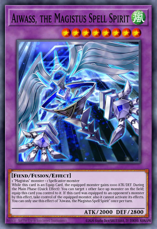 Aiwass, the Magistus Spell Spirit - GEIM-EN005 Super Rare | Yu-Gi-Oh! Card