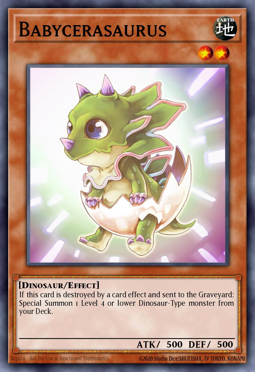 Babycerasaurus - WISU-EN013 Rare | Yu-Gi-Oh! Card