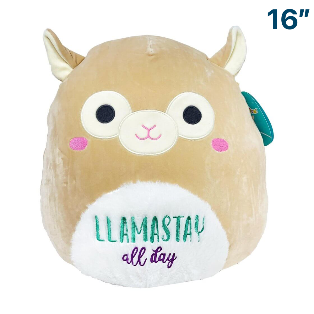 Llamastay All Day ~ Llama ~ 16" inch Calm Squad Squishmallow