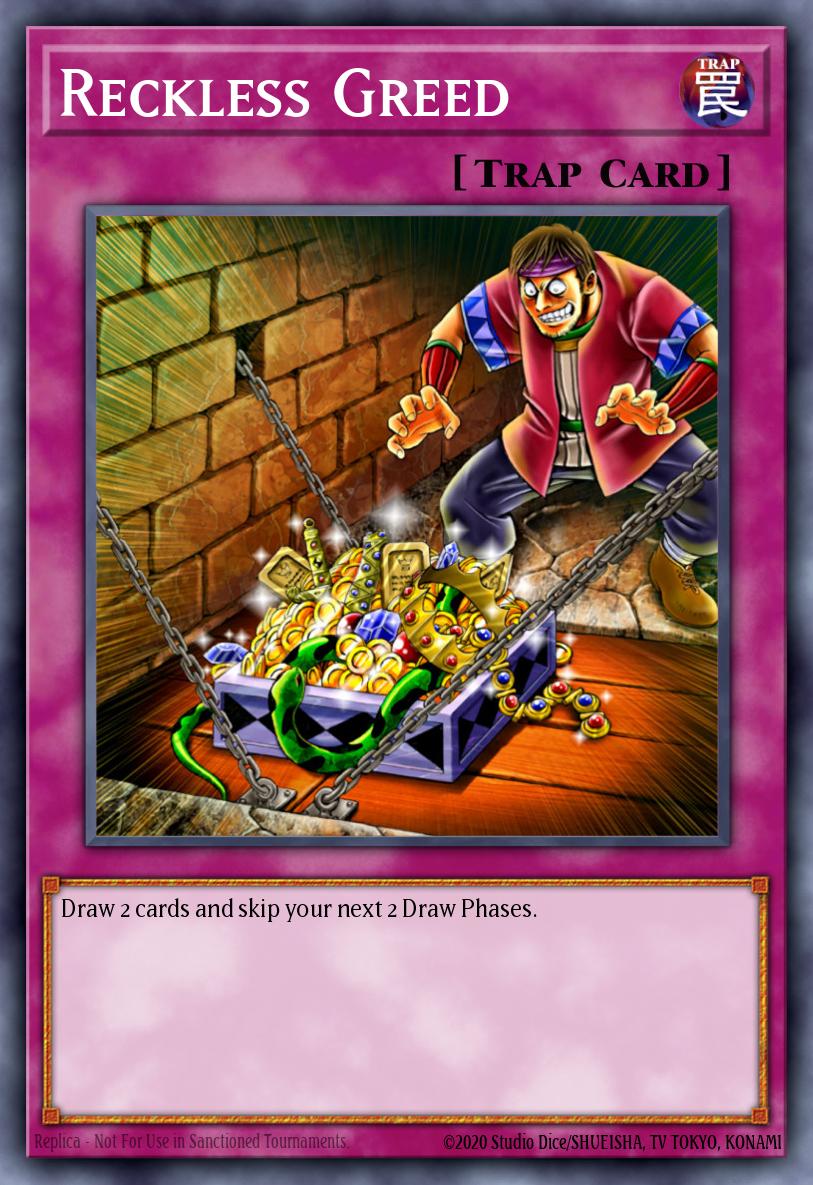 Reckless Greed - TAMA-EN057 Rare | Yu-Gi-Oh! Card