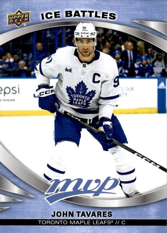 John Tavares #3 Toronto Maple Leafs | 2023-24 Upper Deck MVP - Ice Battles | NHL Card