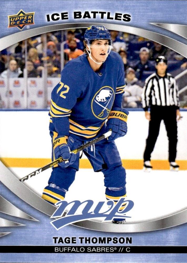 Tage Thompson #13 Buffalo Sabres | 2023-24 Upper Deck MVP - Ice Battles | NHL Card