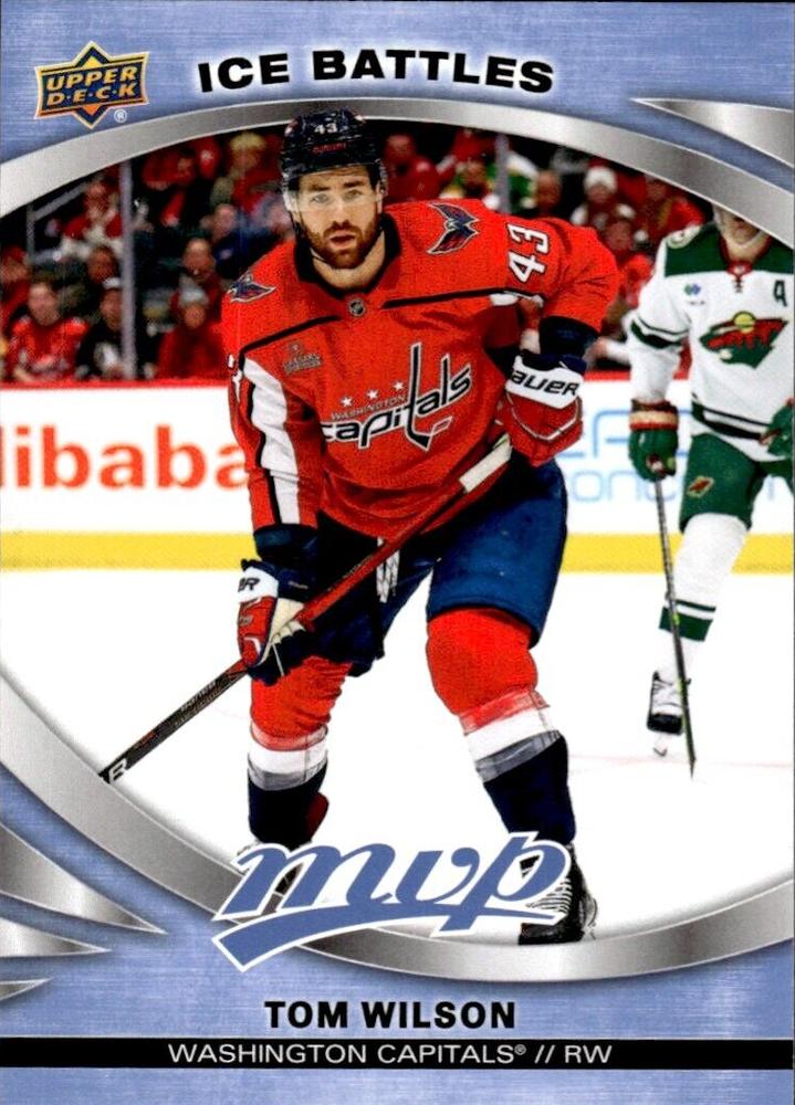 Tom Wilson #18 Washington Capitals | 2023-24 Upper Deck MVP - Ice Battles | NHL Card