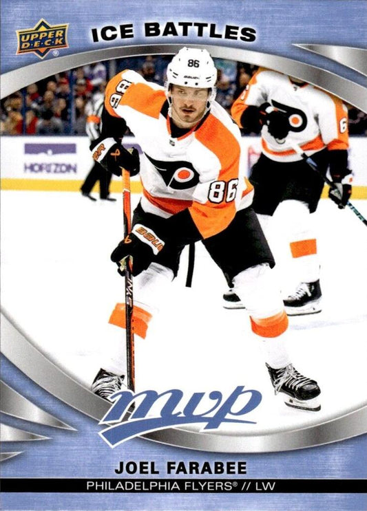 Joel Farabee #20 Philadelphia Flyers | 2023-24 Upper Deck MVP - Ice Battles | NHL Card