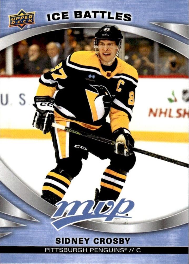 Sidney Crosby #31 Pittsburgh Penguins | 2023-24 Upper Deck MVP - Ice Battles | NHL Card