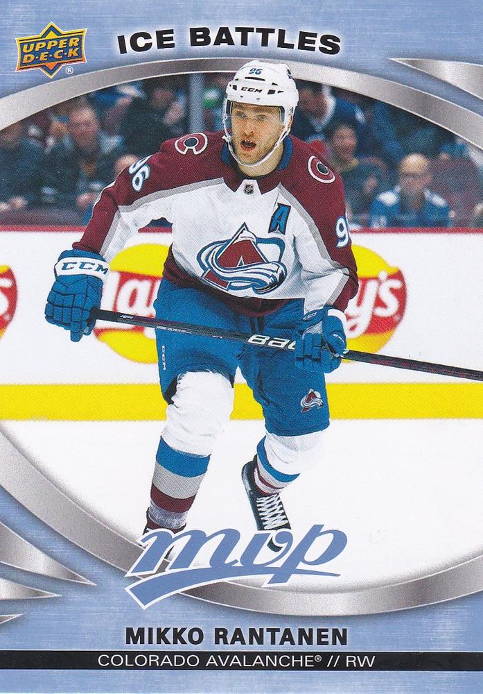 Mikko Rantanen #36 Colorado Avalanche | 2023-24 Upper Deck MVP - Ice Battles | NHL Card