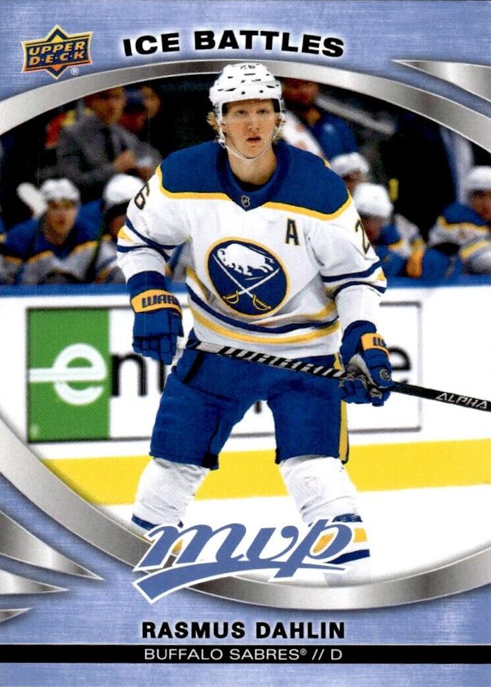 Rasmus Dahlin #39 Buffalo Sabres | 2023-24 Upper Deck MVP - Ice Battles | NHL Card