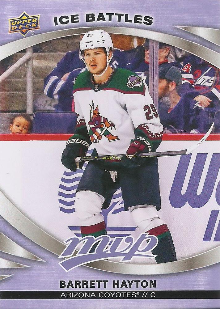 Barrett Hayton #40 Arizona Coyotes | 2023-24 Upper Deck MVP - Ice Battles | NHL Card