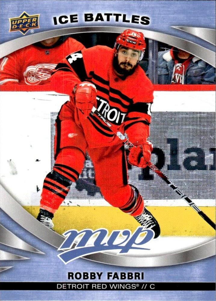 Robby Fabbri #42 Detroit Red Wings | 2023-24 Upper Deck MVP - Ice Battles | NHL Card