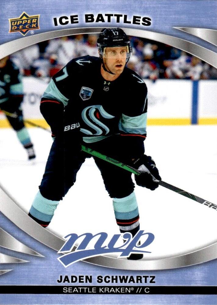 Jaden Schwartz #55 Seattle Kraken | 2023-24 Upper Deck MVP - Ice Battles | NHL Card