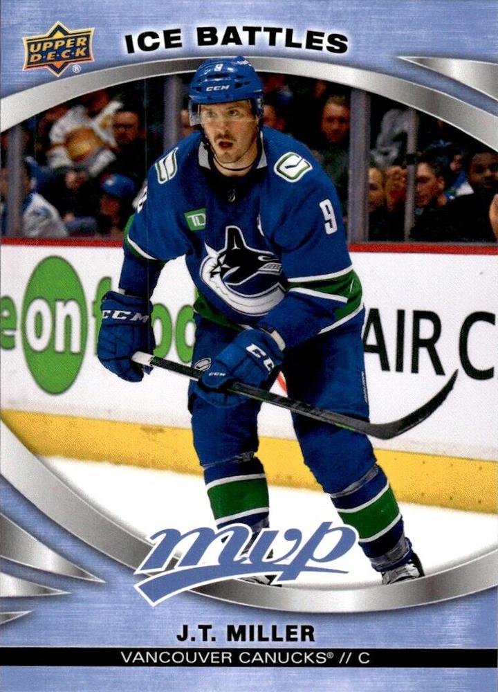 J.T. Miller #63 Vancouver Canucks | 2023-24 Upper Deck MVP - Ice Battles | NHL Card