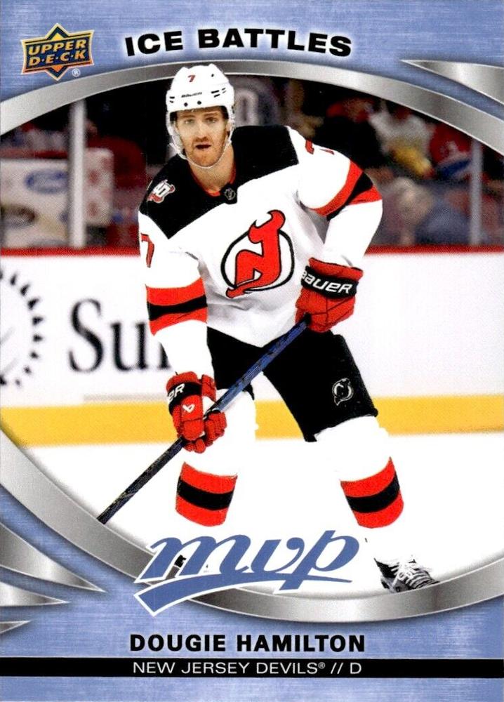 Dougie Hamilton #74 New Jersey Devils | 2023-24 Upper Deck MVP - Ice Battles | NHL Card