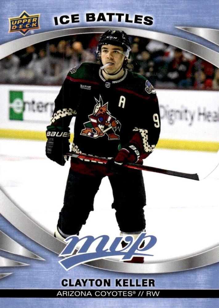 Clayton Keller #84 Arizona Coyotes | 2023-24 Upper Deck MVP - Ice Battles | NHL Card