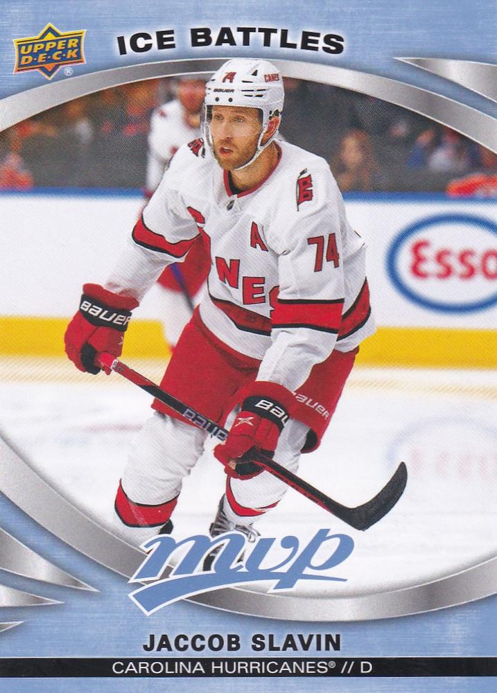 Jaccob Slavin #89 Carolina Hurricanes | 2023-24 Upper Deck MVP - Ice Battles | NHL Card