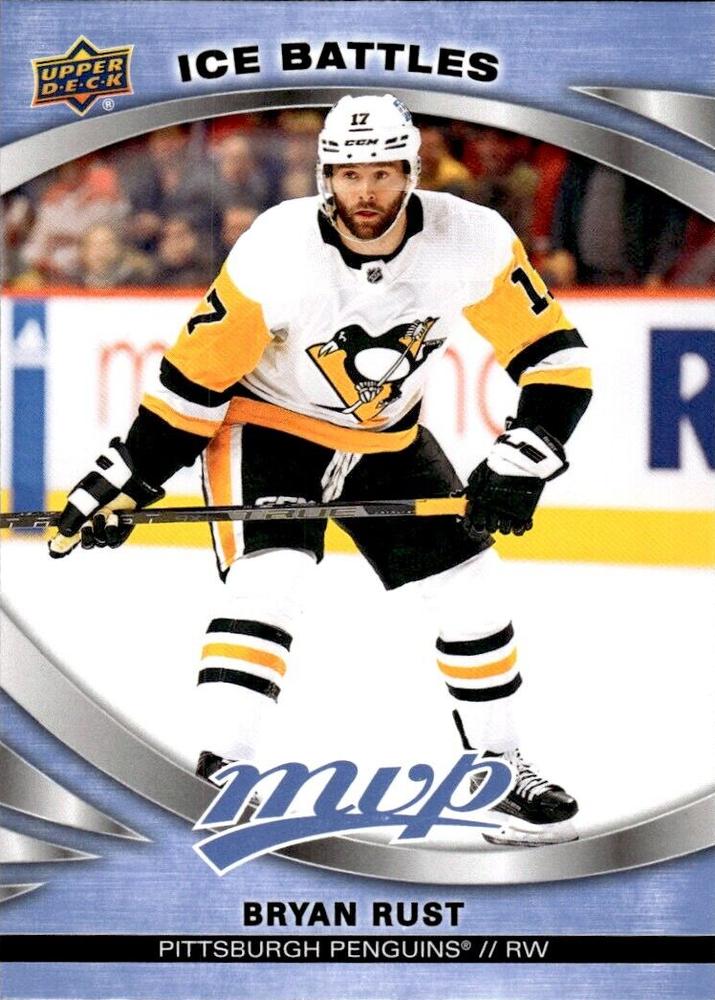 Bryan Rust #94 Pittsburgh Penguins | 2023-24 Upper Deck MVP - Ice Battles | NHL Card