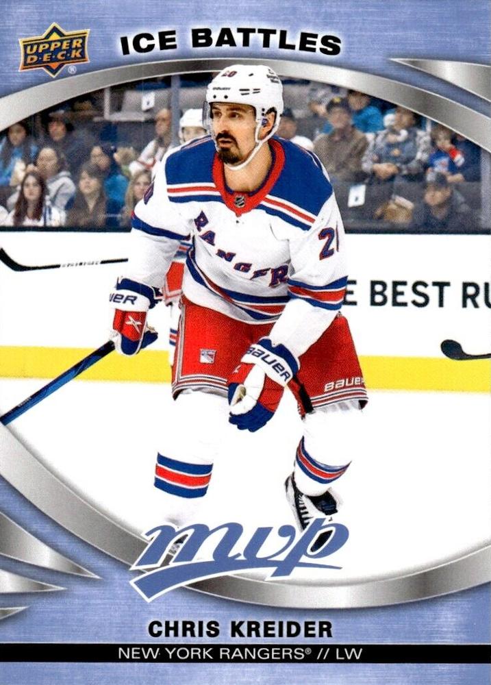 Chris Kreider #95 New York Rangers | 2023-24 Upper Deck MVP - Ice Battles | NHL Card