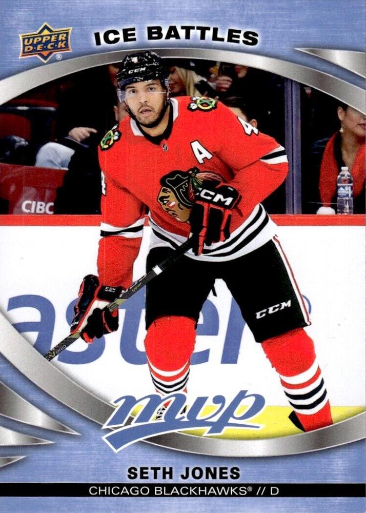 Seth Jones #105 Chicago Blackhawks | 2023-24 Upper Deck MVP - Ice Battles | NHL Card