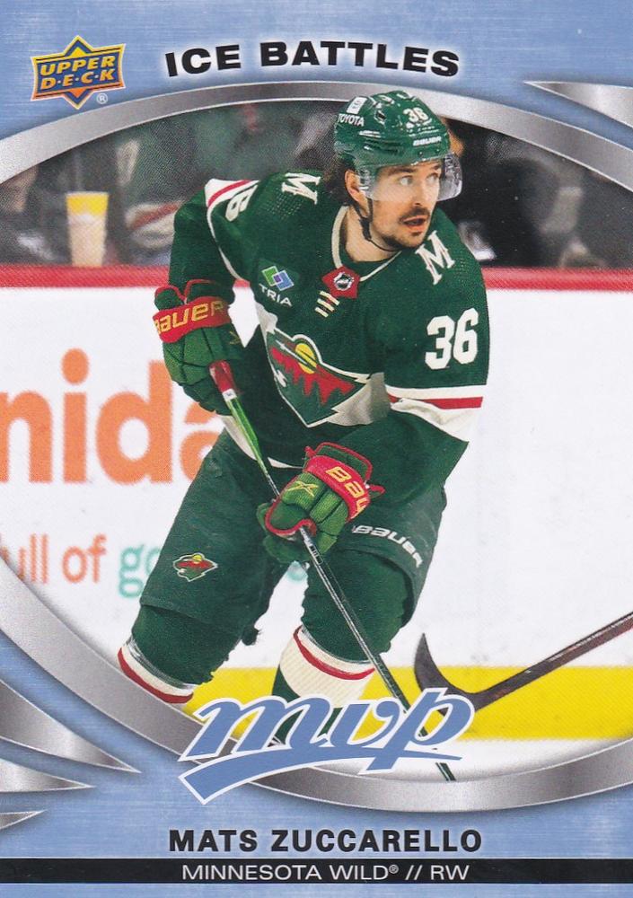 Mats Zuccarello #107 Minnesota Wild | 2023-24 Upper Deck MVP - Ice Battles | NHL Card