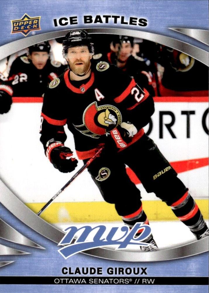 Claude Giroux #108 Ottawa Senators | 2023-24 Upper Deck MVP - Ice Battles | NHL Card