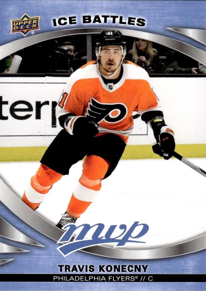 Travis Konecny #118 Philadelphia Flyers | 2023-24 Upper Deck MVP - Ice Battles | NHL Card