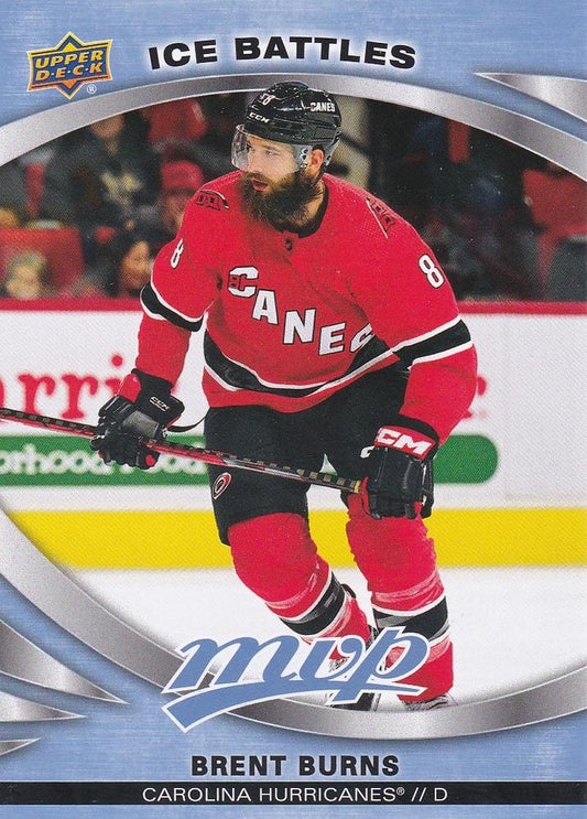 Brent Burns #126 Carolina Hurricanes | 2023-24 Upper Deck MVP - Ice Battles | NHL Card