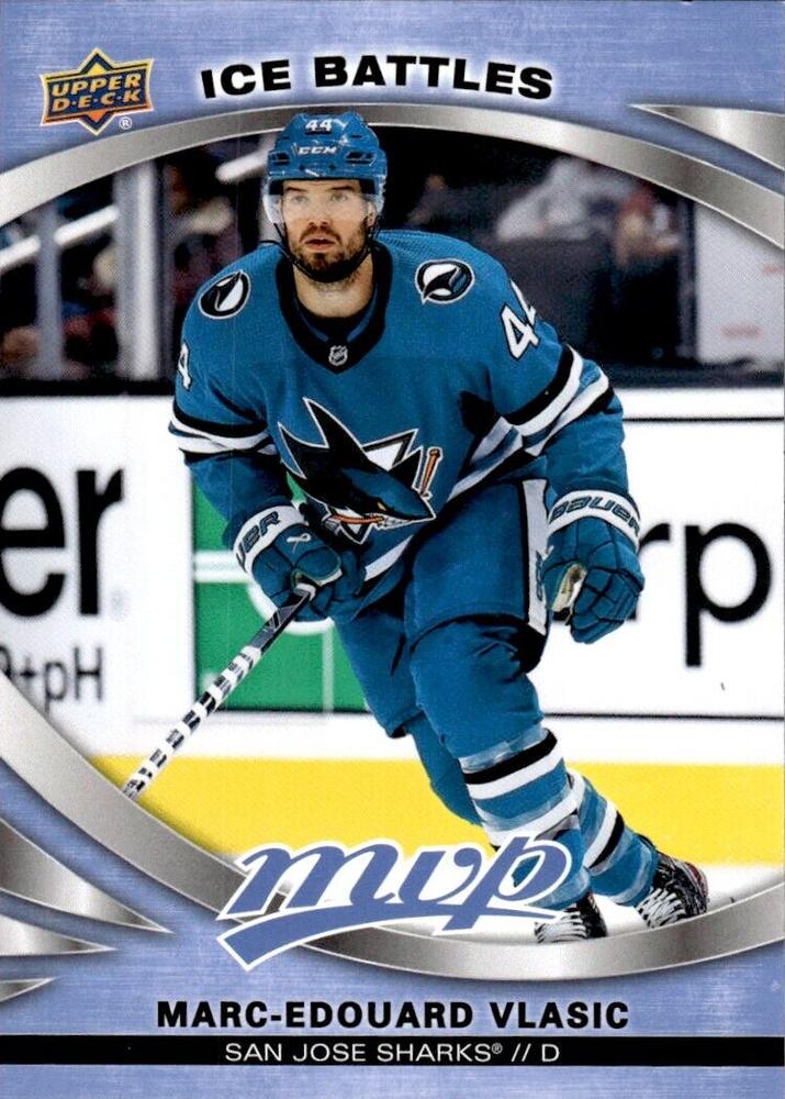 Marc-Edouard Vlasic #130 San Jose Sharks | 2023-24 Upper Deck MVP - Ice Battles | NHL Card