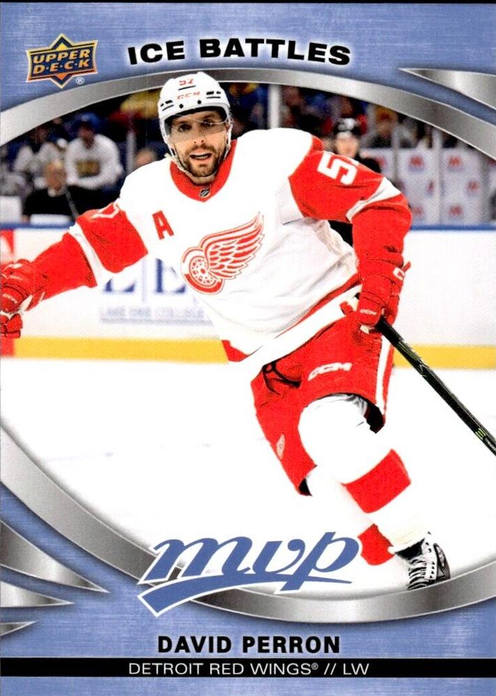 David Perron #138 Detroit Red Wings | 2023-24 Upper Deck MVP - Ice Battles | NHL Card