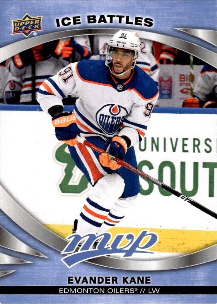 Evander Kane #142 Edmonton Oilers | 2023-24 Upper Deck MVP - Ice Battles | NHL Card