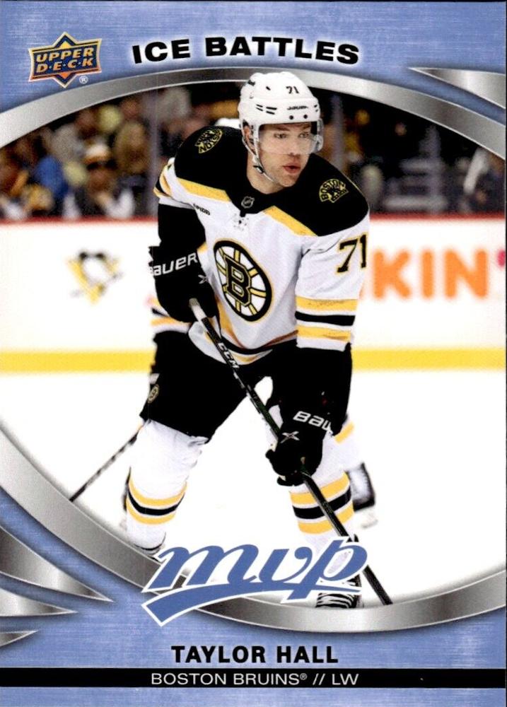 Taylor Hall #175 Boston Bruins | 2023-24 Upper Deck MVP - Ice Battles | NHL Card