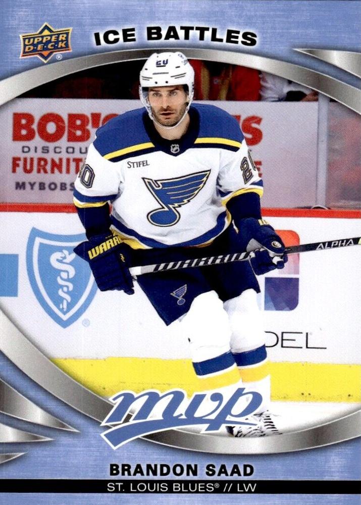 Brandon Saad #178 St. Louis Blues | 2023-24 Upper Deck MVP - Ice Battl ...