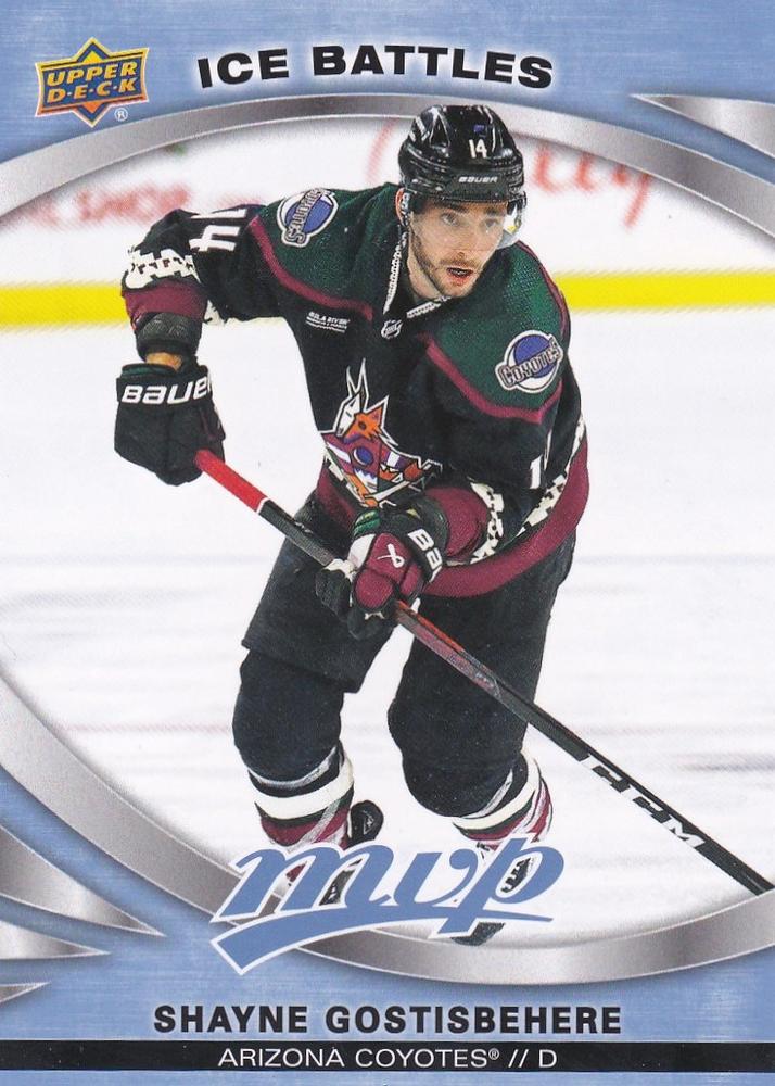 Shayne Gostisbehere #184 Arizona Coyotes | 2023-24 Upper Deck MVP - Ice Battles | NHL Card