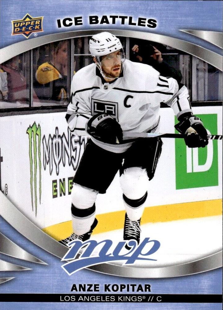 Anze Kopitar #192 Los Angeles Kings | 2023-24 Upper Deck MVP - Ice Battles | NHL Card