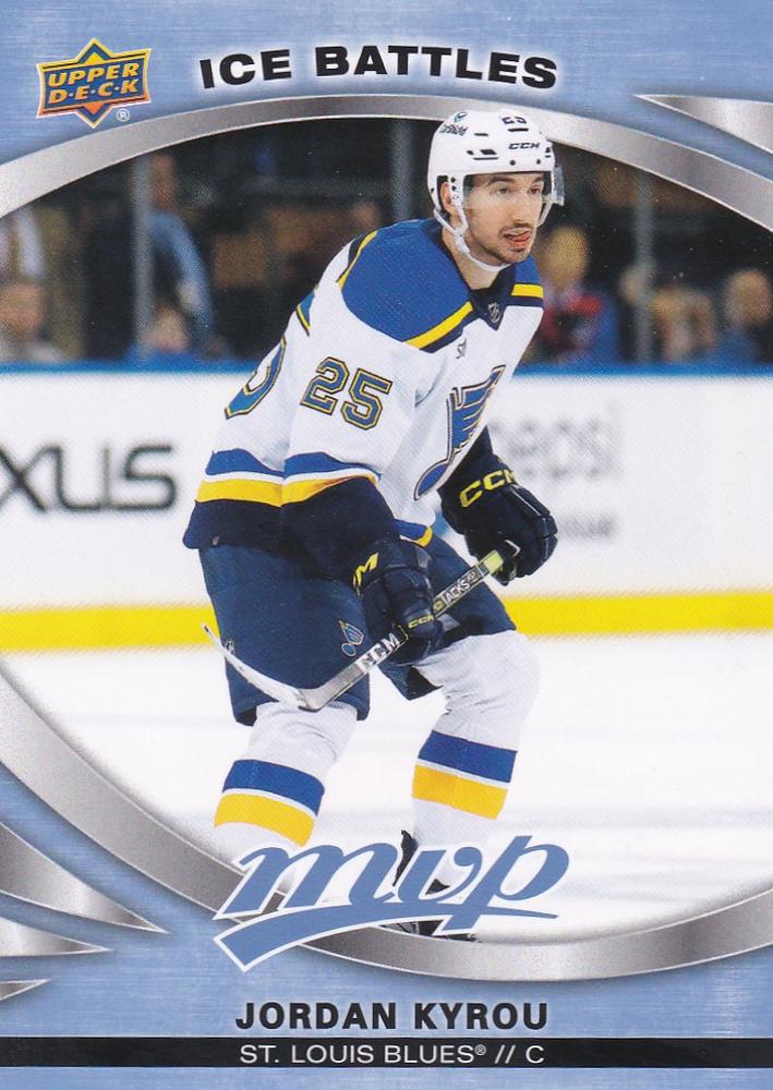 Jordan Kyrou #193 St. Louis Blues | 2023-24 Upper Deck MVP - Ice Battles | NHL Card