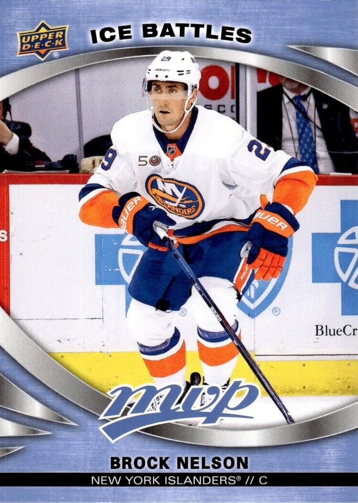 Brock Nelson #196 New York Islanders | 2023-24 Upper Deck MVP - Ice Battles | NHL Card