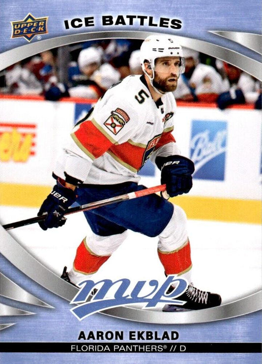 Aaron Ekblad #202 Florida Panthers | 2023-24 Upper Deck MVP - Ice Battles | NHL Card