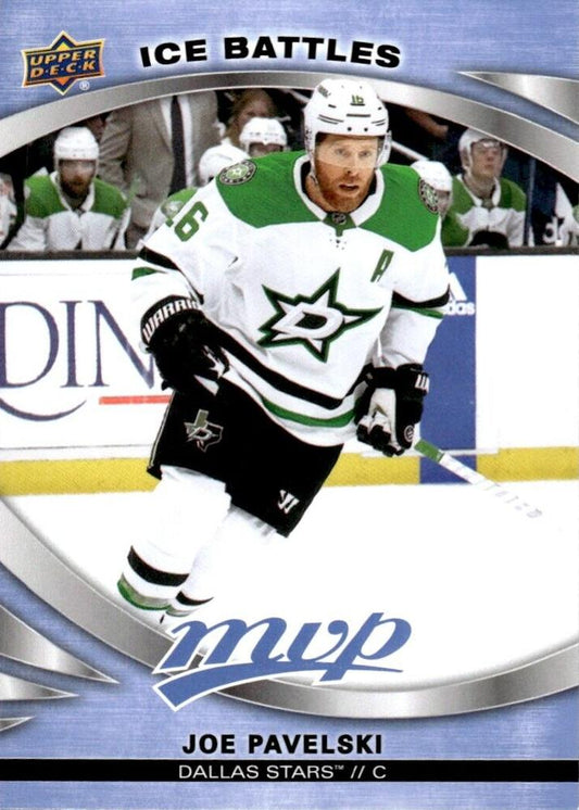 Joe Pavelski #203 Dallas Stars | 2023-24 Upper Deck MVP - Ice Battles | NHL Card