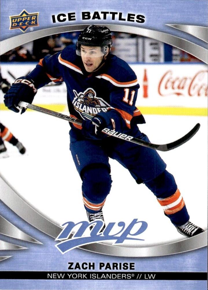 Zach Parise #204 New York Islanders | 2023-24 Upper Deck MVP - Ice Battles | NHL Card