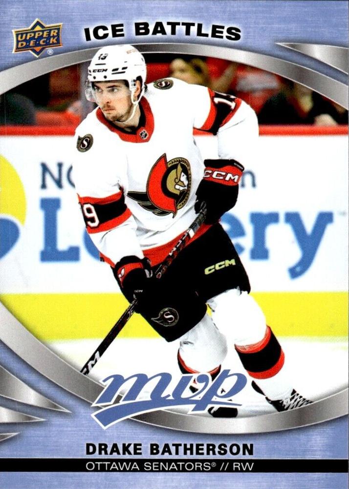 Drake Batherson #207 Ottawa Senators | 2023-24 Upper Deck MVP - Ice Battles | NHL Card