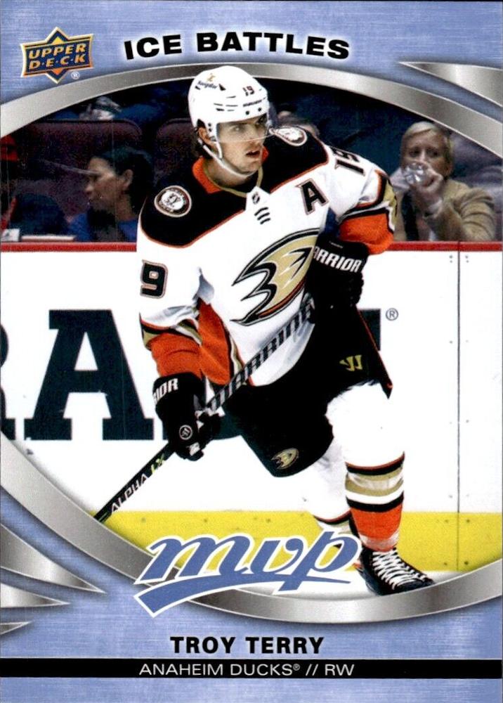 Troy Terry #209 Anaheim Ducks | 2023-24 Upper Deck MVP - Ice Battles | NHL Card