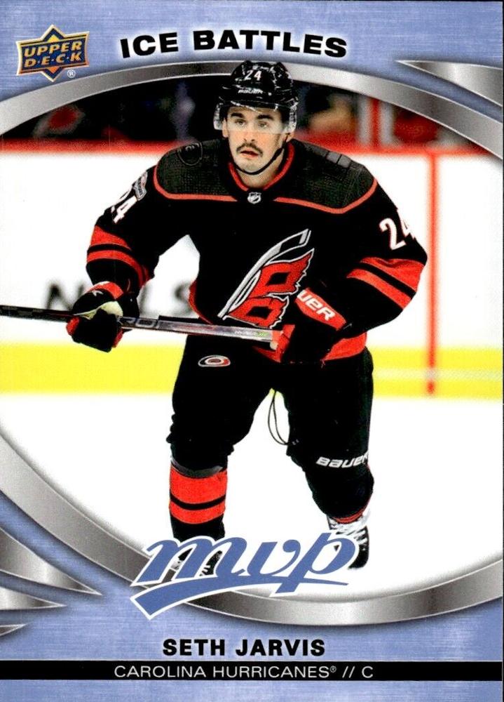 Seth Jarvis #211 Carolina Hurricanes | 2023-24 Upper Deck MVP - Ice Battles | NHL Card