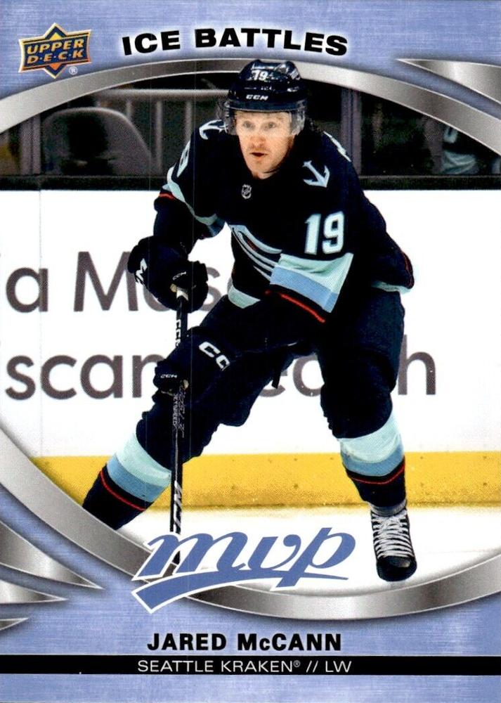 Jared McCann #212 Seattle Kraken | 2023-24 Upper Deck MVP - Ice Battles | NHL Card